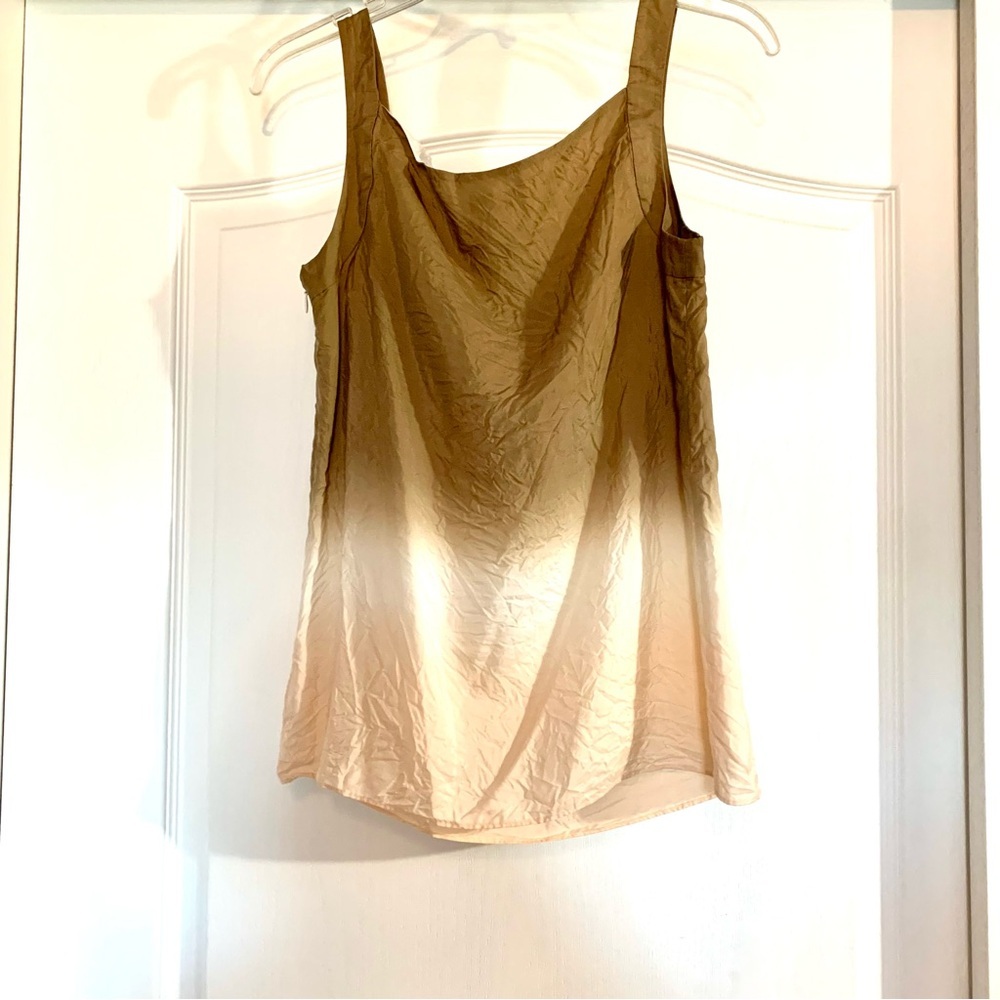 J. Crew 100% Silk Ombré Beautiful Top